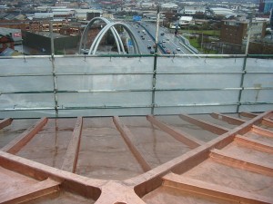 Apex of Pyramid Roof