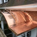 Curved Canopy and Flashing