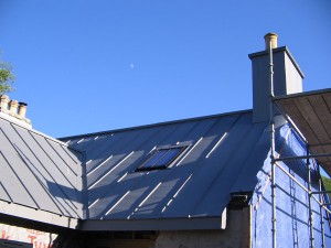 Zinc Roof Architect: Ben Tindall