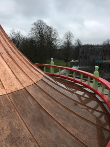 Copper Bandstand Roof
