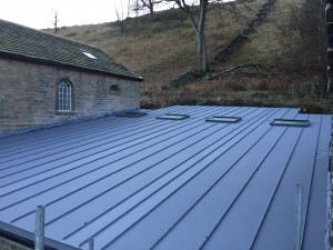 Grove Mill - Flat Zinc Roof