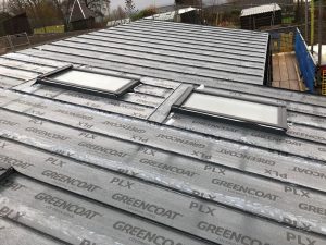 GreenCoat Anthracite with Protective film still in place