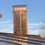 Copper - Hexagonal Roof and Chimney