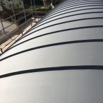 Barrel Vaulted Roof - VM Zinc Quartz